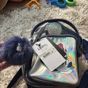 Disney Silver and Red Minnie Mouse Backpack Holographic Design Disney | Bags | Disney Silver And Red Minnie Mouse Backpack  main image 4